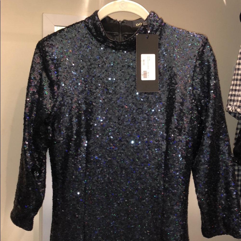 Navy Sequin dress